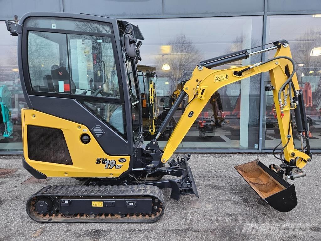 Yanmar SV 19 VT Mini Escavadoras <7t