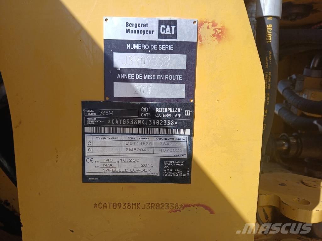 CAT 938 Pás carregadoras de rodas