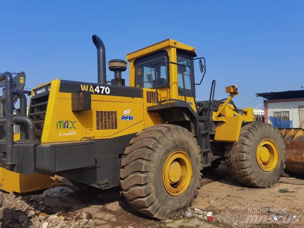 Komatsu WA 470 Pás carregadoras de rodas