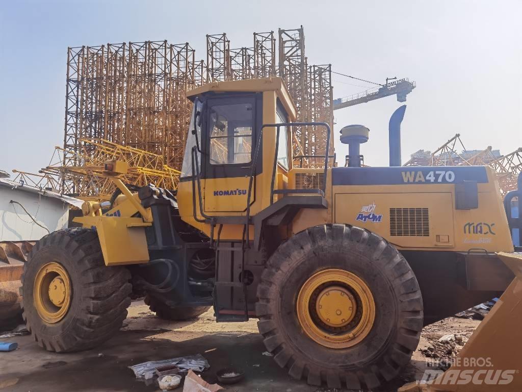 Komatsu WA 470 Pás carregadoras de rodas
