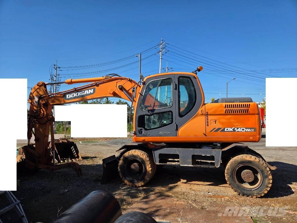 Doosan DX140WACE Escavadoras de rodas