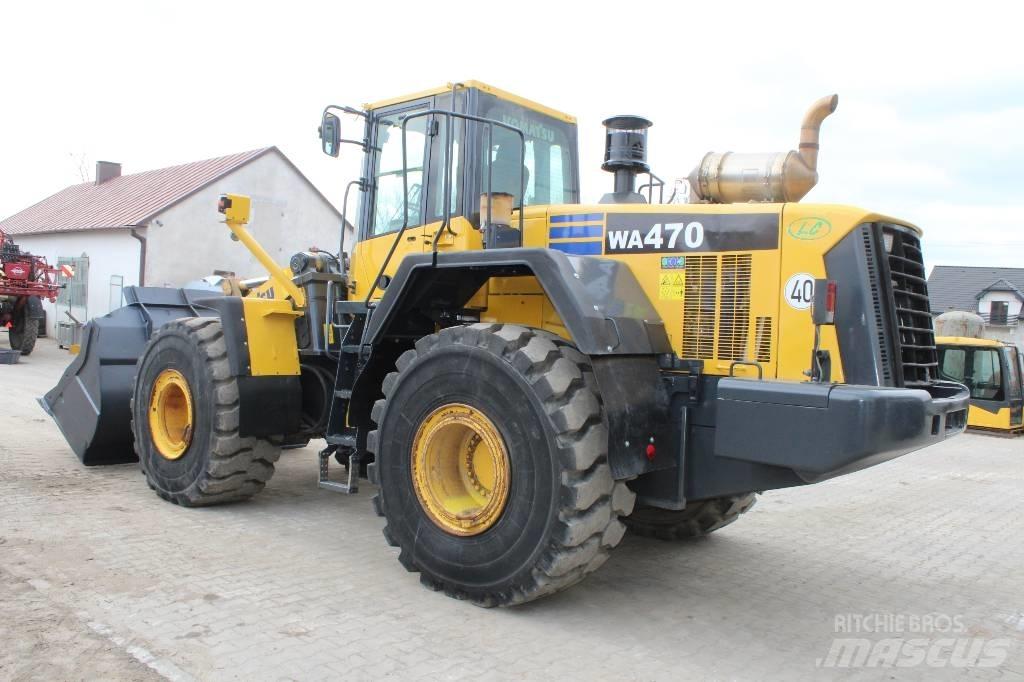 Komatsu WA 470-6LC Pás carregadoras de rodas