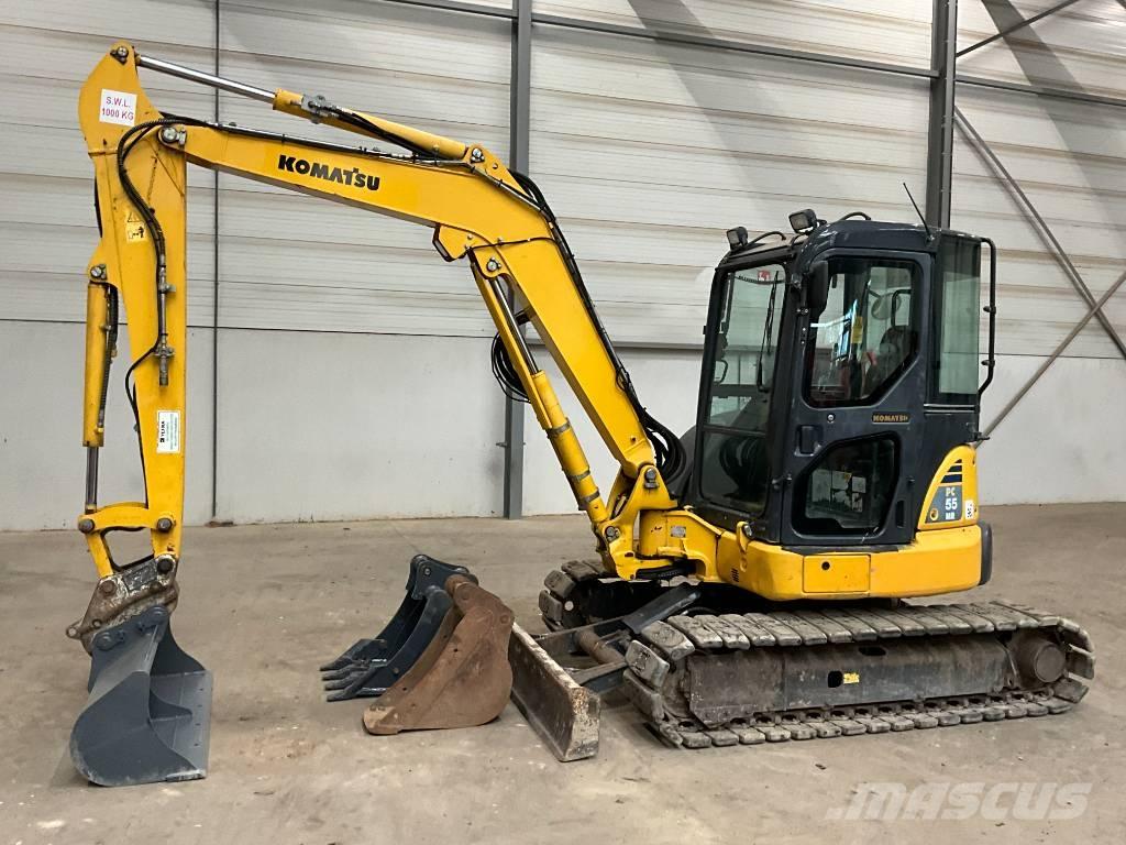 Komatsu PC 55 MR-3 Mini Escavadoras <7t