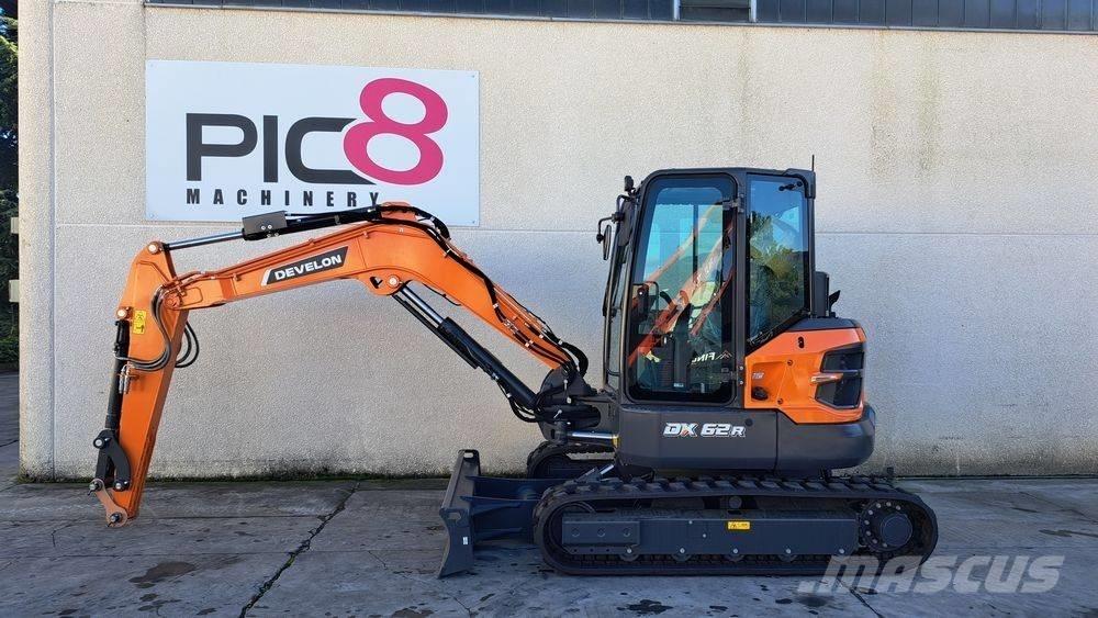 Develon DX62 R-7 Mini Escavadoras <7t