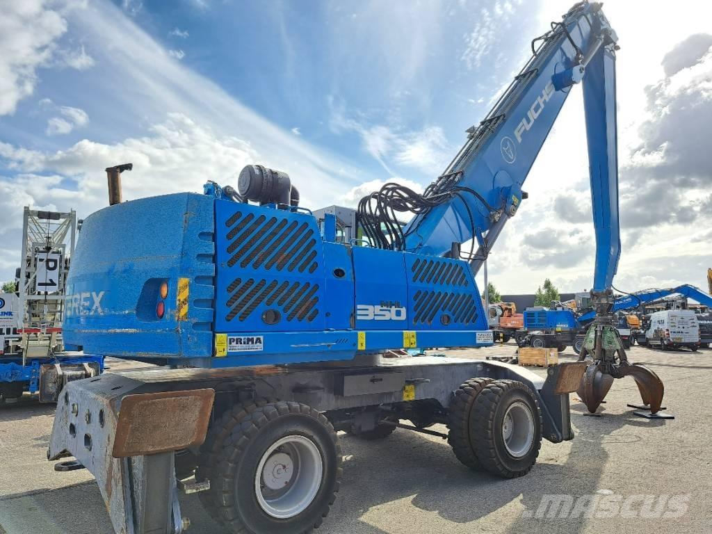 Fuchs MHL350E + Polyp Manipuladores de resíduos / indústria