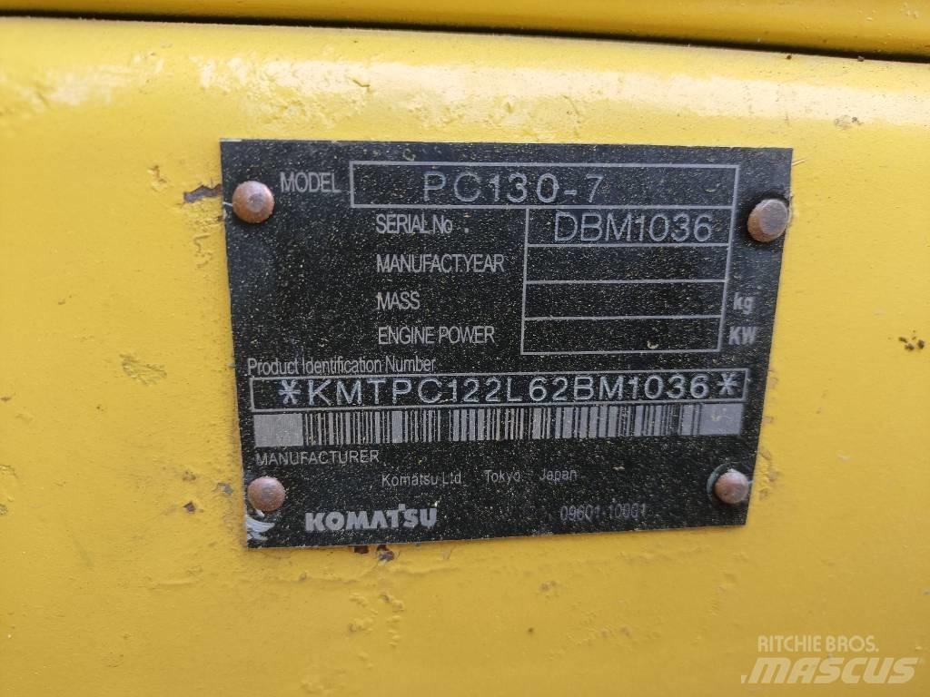 Komatsu PC130 Escavadoras de rastos