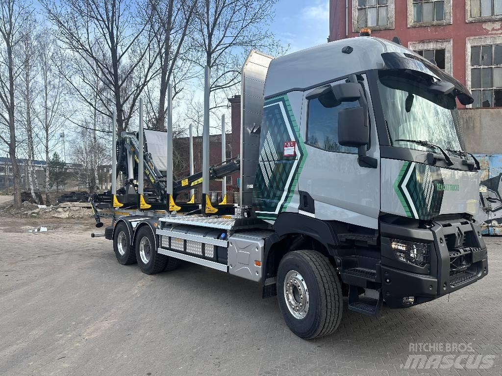 Renault Gama K 520 Camiões de transporte de troncos