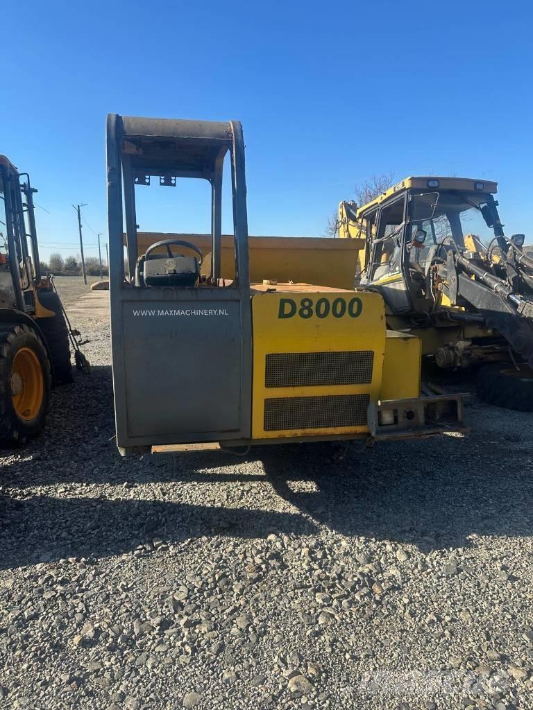  UTRANAZZ D8000 Rastos, correntes e material rodante