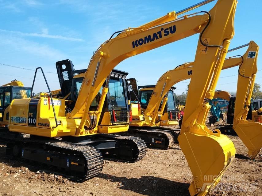 Komatsu PC110 Escavadoras Midi 7t - 12t