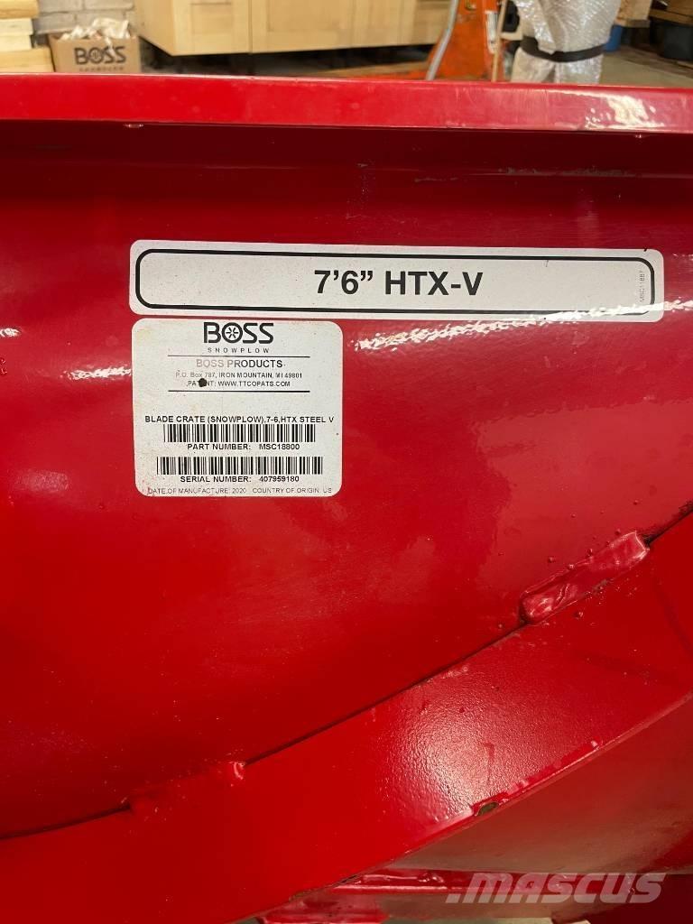 Boss 7'6'' HTX-V Lâminas de neve e arados