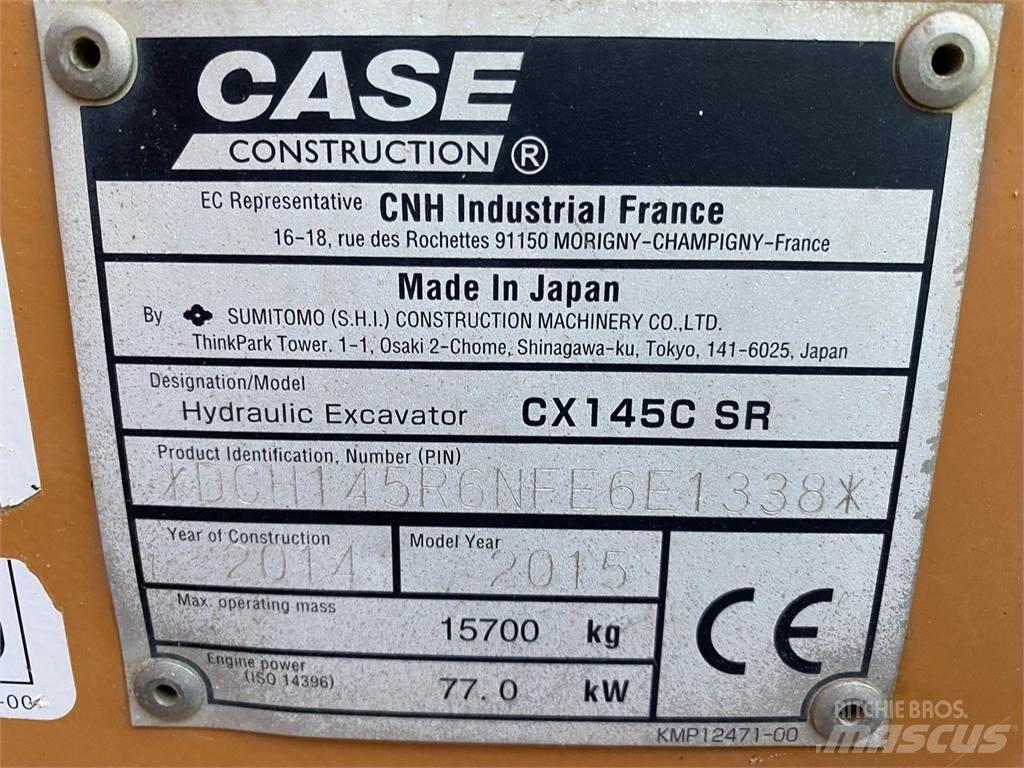 CASE CX145C Escavadoras de rastos