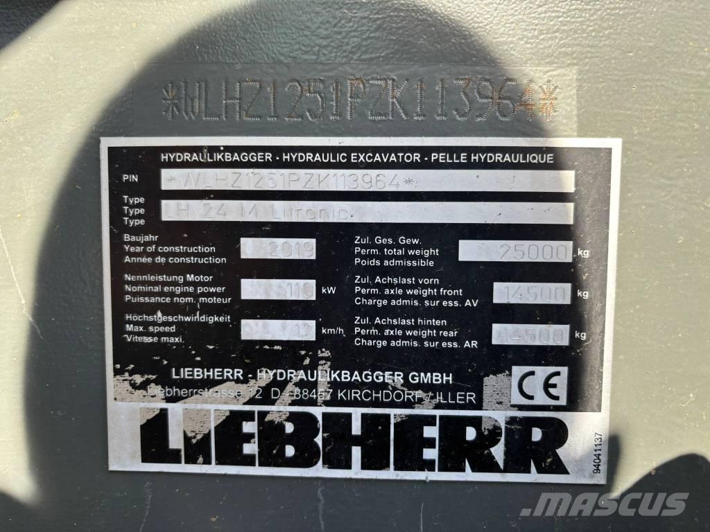Liebherr LH 24 M Manipuladores de resíduos / indústria