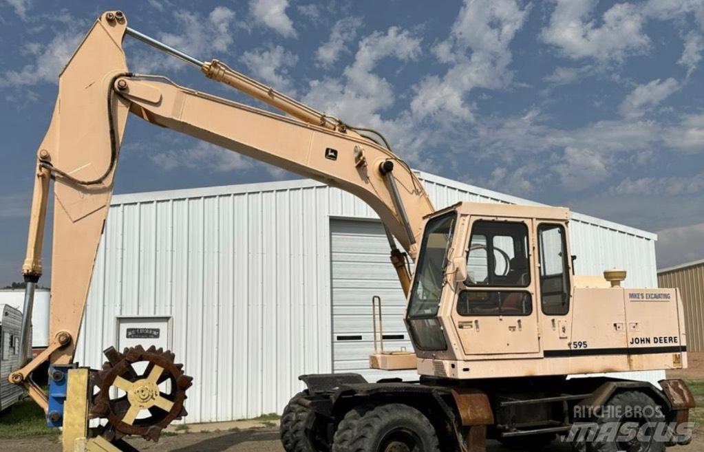 John Deere 595 Escavadoras de rodas