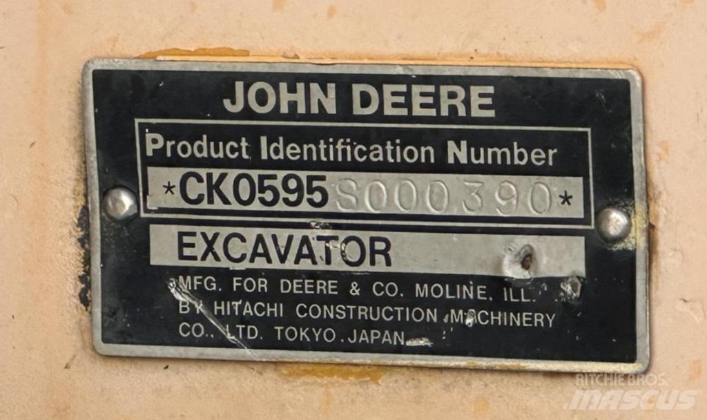 John Deere 595 Escavadoras de rodas