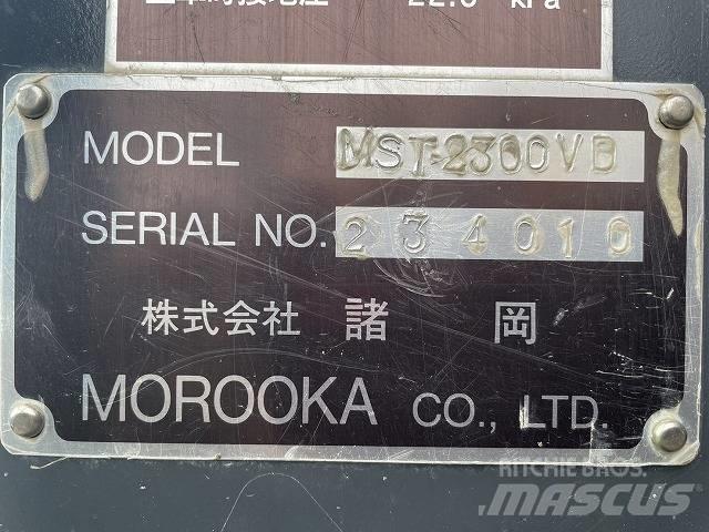 Morooka MST-2300VD Dumpers de lagartas