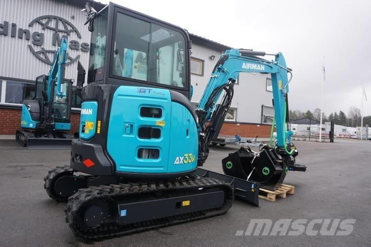 Airman AX 33 U Mini Escavadoras <7t