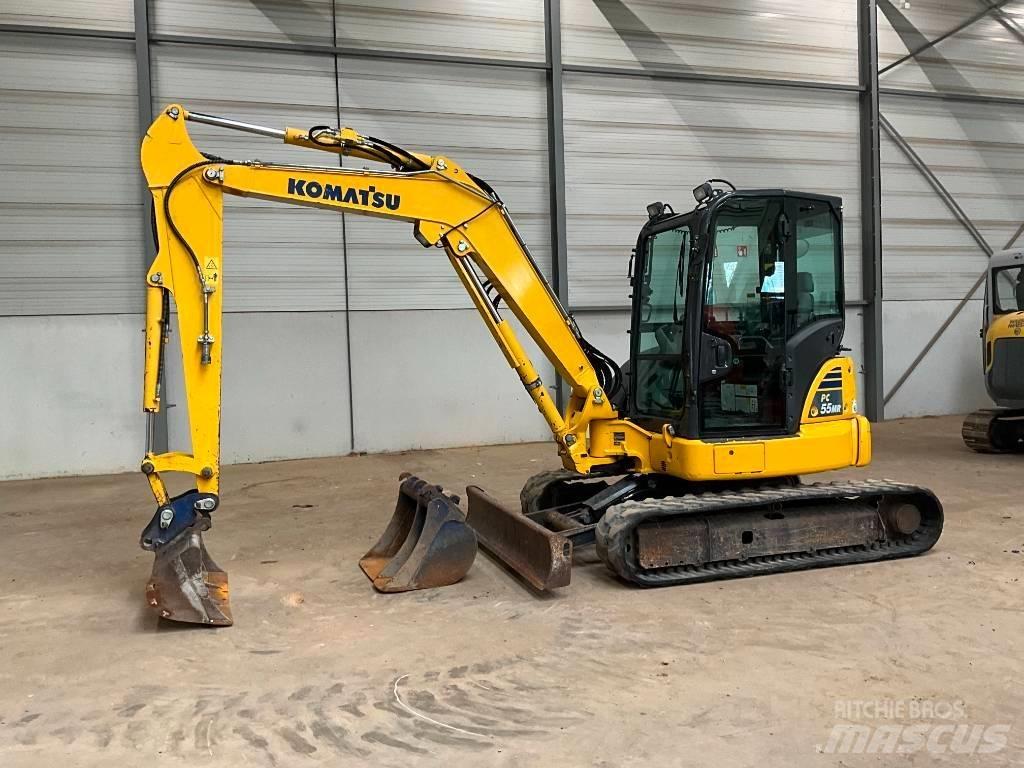 Komatsu PC 55 MR Mini Escavadoras <7t