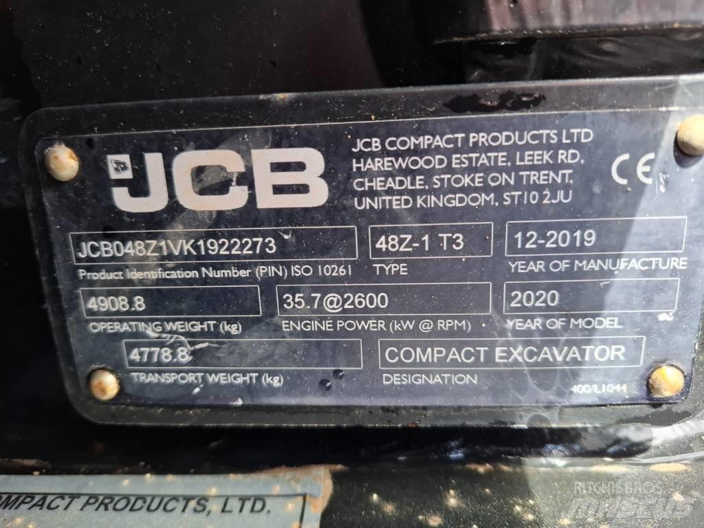 JCB 48 Z-1 Mini Escavadoras <7t