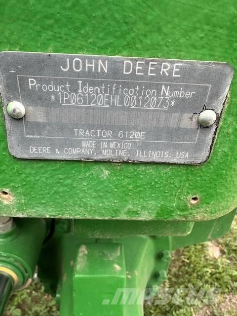 John Deere 6120 E Tratores Agrícolas usados