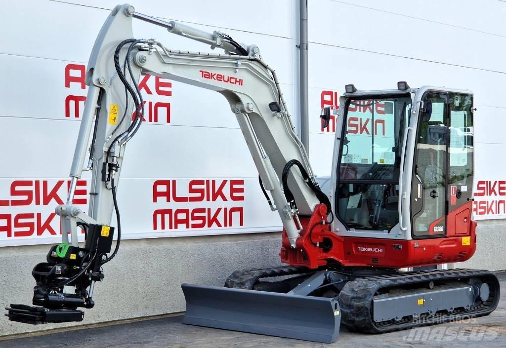 Takeuchi TB 260 Mini Escavadoras <7t