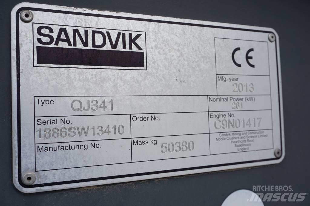 Sandvik QJ 341 Britadores móveis