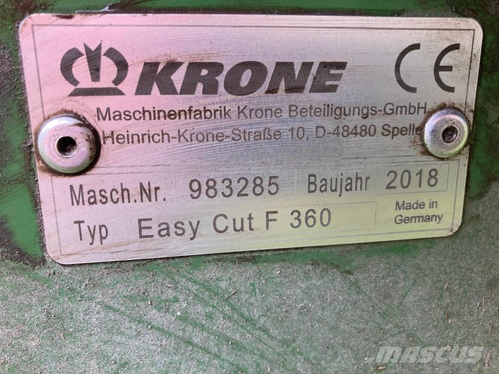 Krone Easy Cut F 360 Gadanheiras