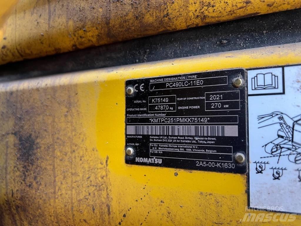 Komatsu PC490LC-11EO Escavadoras de rastos