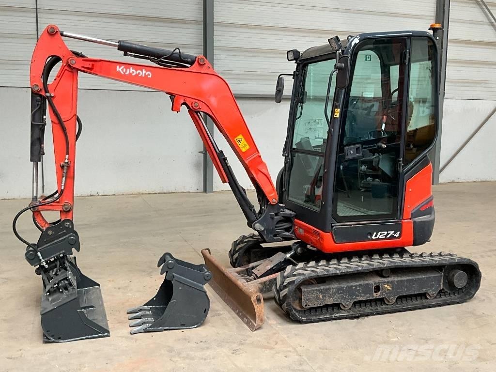 Kubota U 27-4 Mini Escavadoras <7t