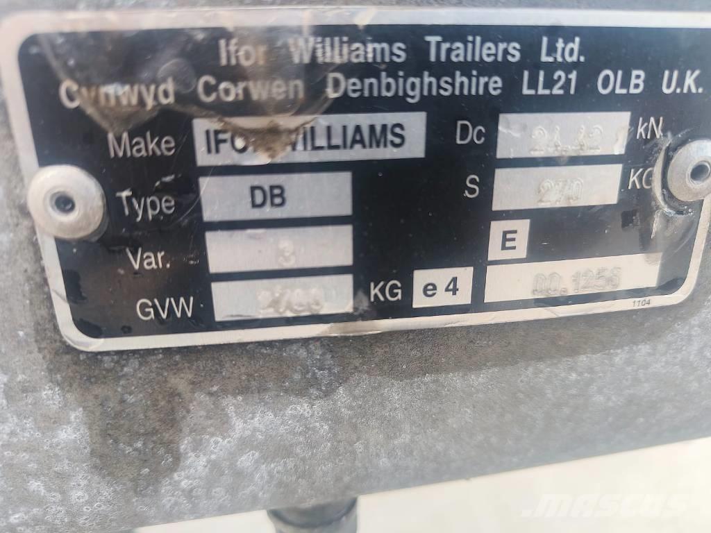 Ifor Williams GX 84 Outros Reboques