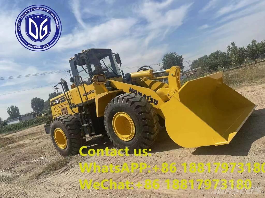 Komatsu WA 380-3 Pás carregadoras de rodas