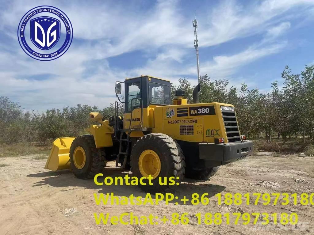 Komatsu WA 380-3 Pás carregadoras de rodas