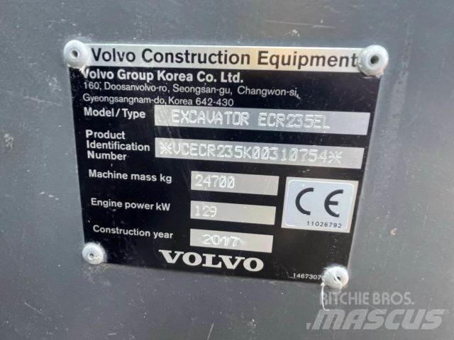 Volvo ECR235EL Escavadoras de rastos