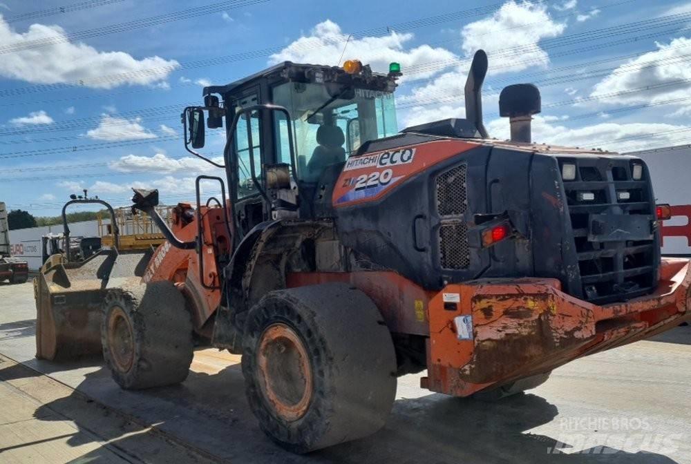 Hitachi ZW 220-6 Pás carregadoras de rodas