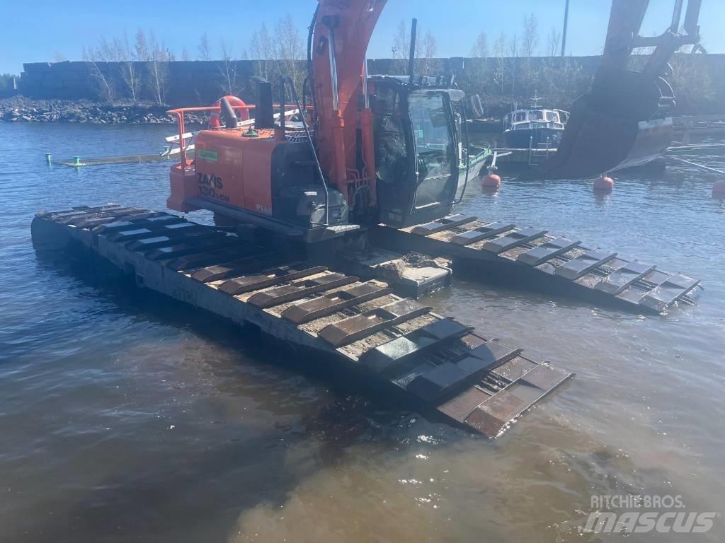 Hitachi ZX 130LCN Escavadoras anfíbias