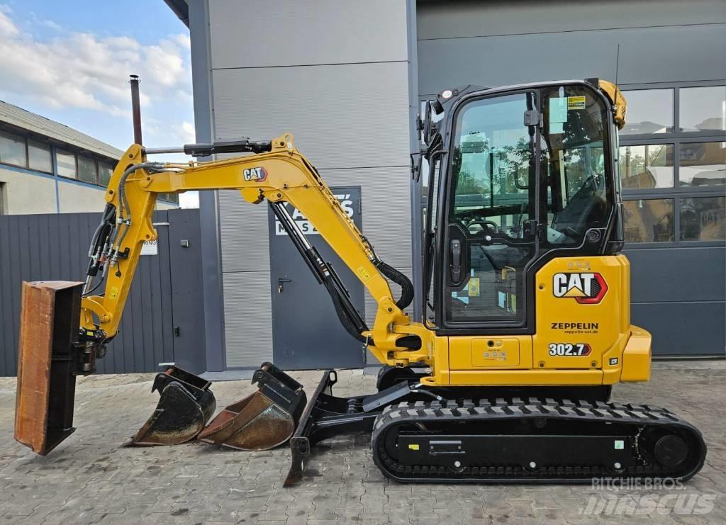 CAT 302.7 CR Mini Escavadoras <7t