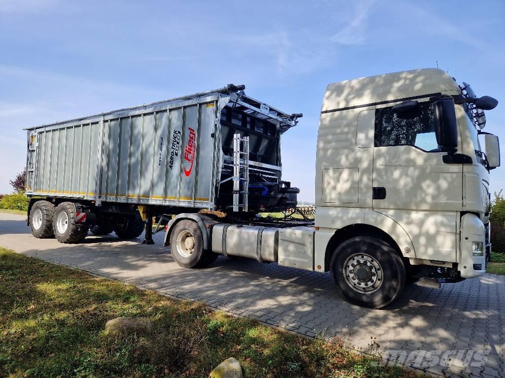 Fliegl ASS 298 Semi-reboques pisos móveis