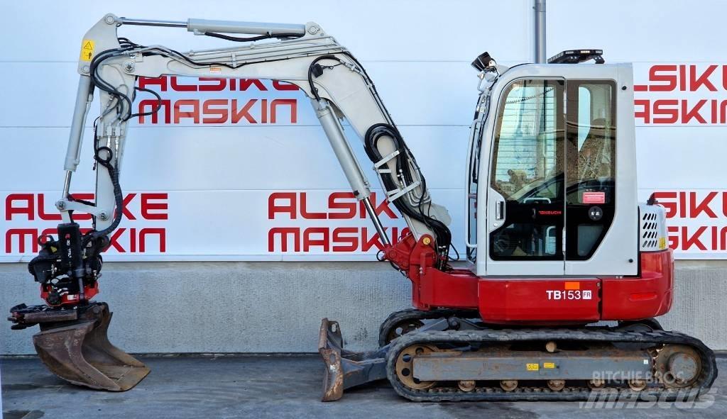 Takeuchi TB 153 FR Mini Escavadoras <7t