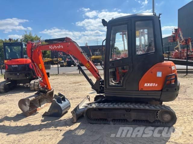 Kubota KX 61-3 Mini Escavadoras <7t