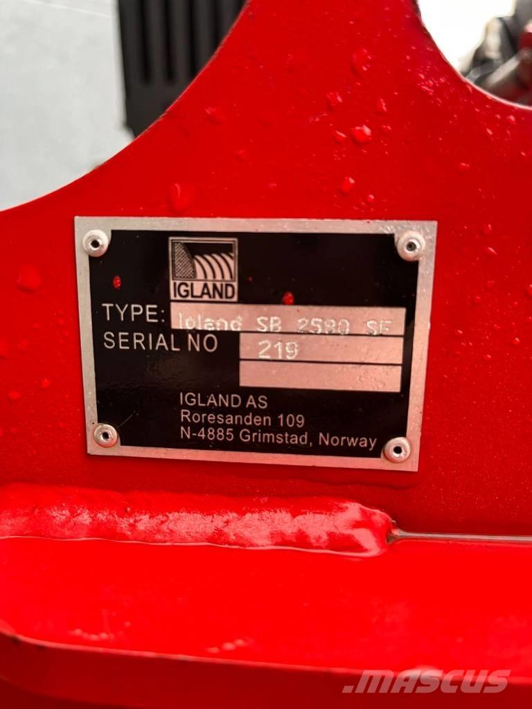 Igland SB 2580 Lançadores de neve