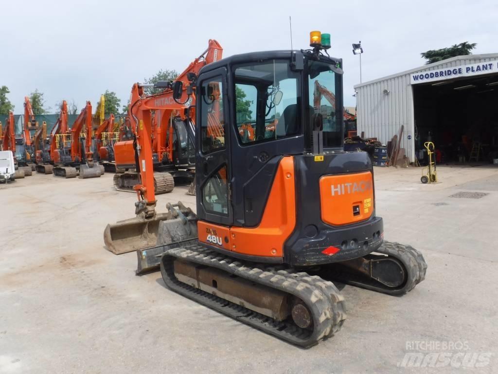 Hitachi ZX 48 U-6 Mini Escavadoras <7t