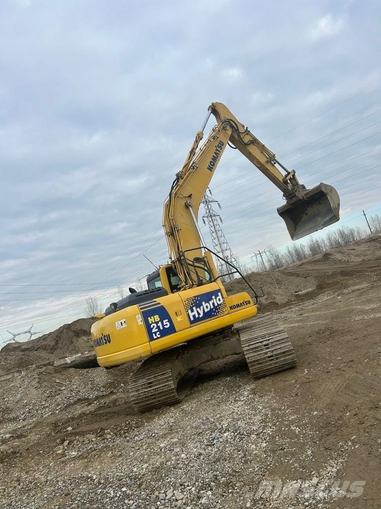 Komatsu HB 215 LC-1 Rastos, correntes e material rodante