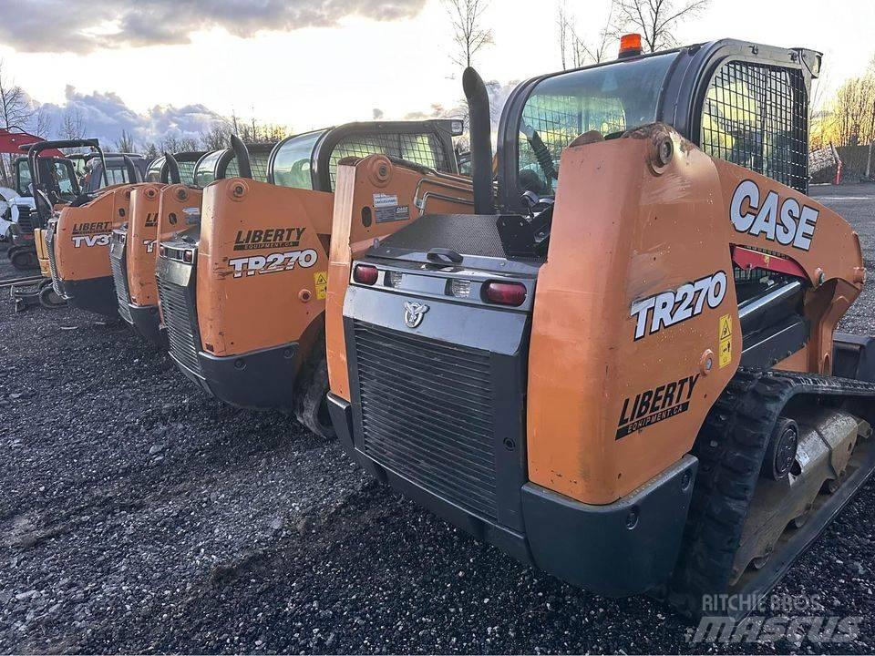 CASE TR 270 Carregadoras de direcção deslizante