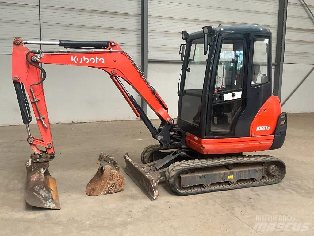 Kubota KX 61-3 Mini Escavadoras <7t