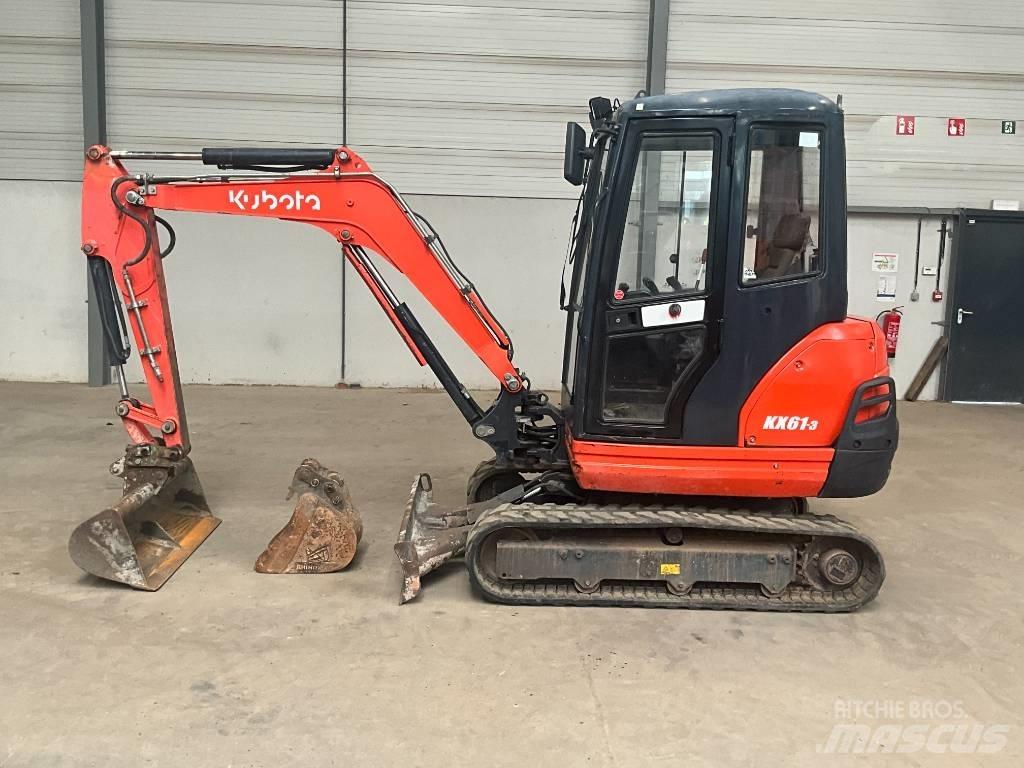 Kubota KX 61-3 Mini Escavadoras <7t