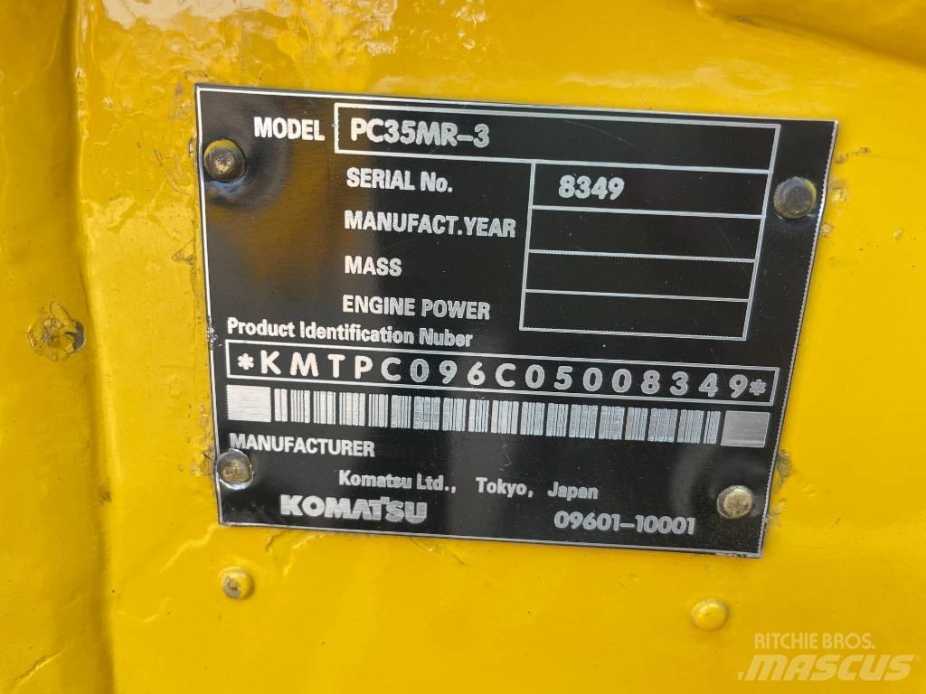 Komatsu PC 35 Mini Escavadoras <7t