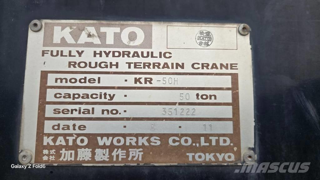 Kato KR 50 H Gruas Fora-de-estrada