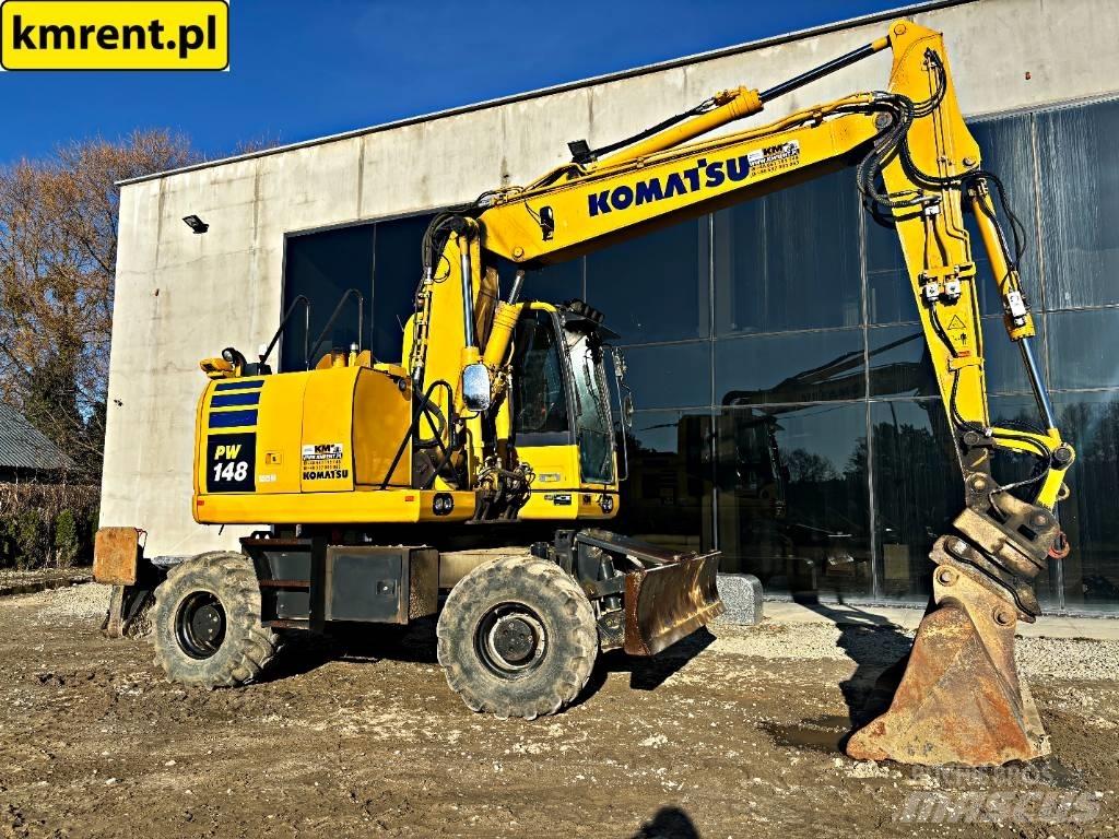Komatsu PW 148 Escavadoras de rodas