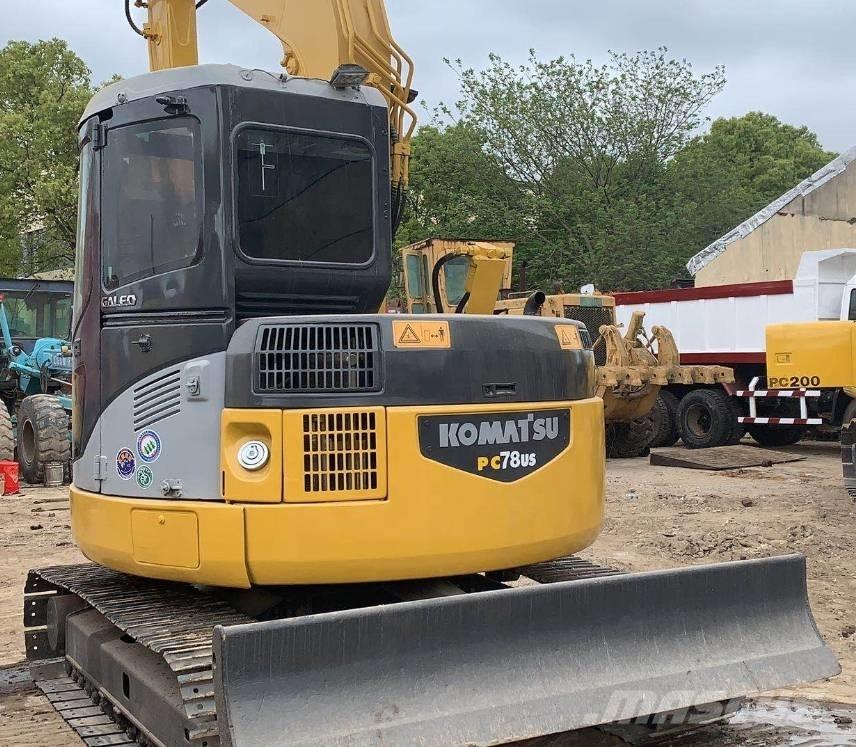Komatsu pc78us Escavadoras Midi 7t - 12t