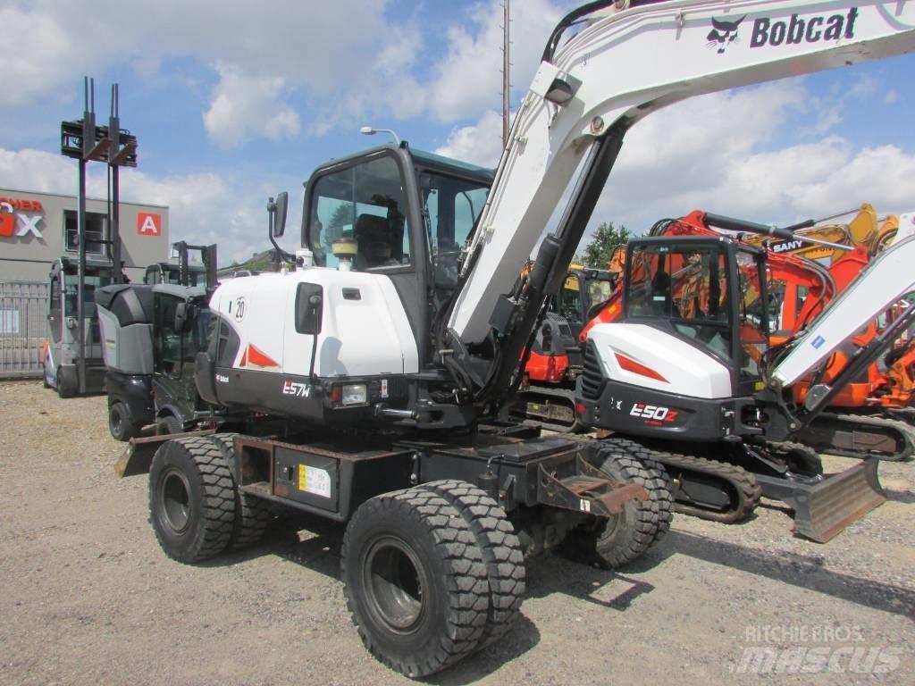 Bobcat E 57 W Escavadoras de rodas