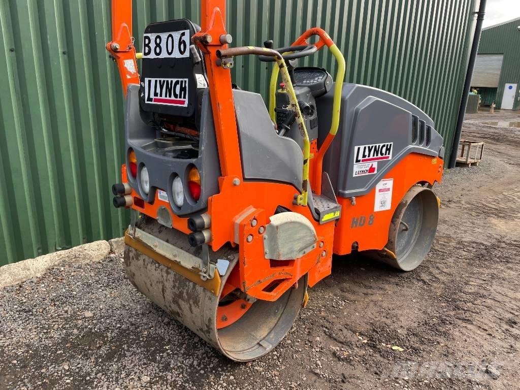 Hamm HD 8 VV Cilindros Compactadores tandem